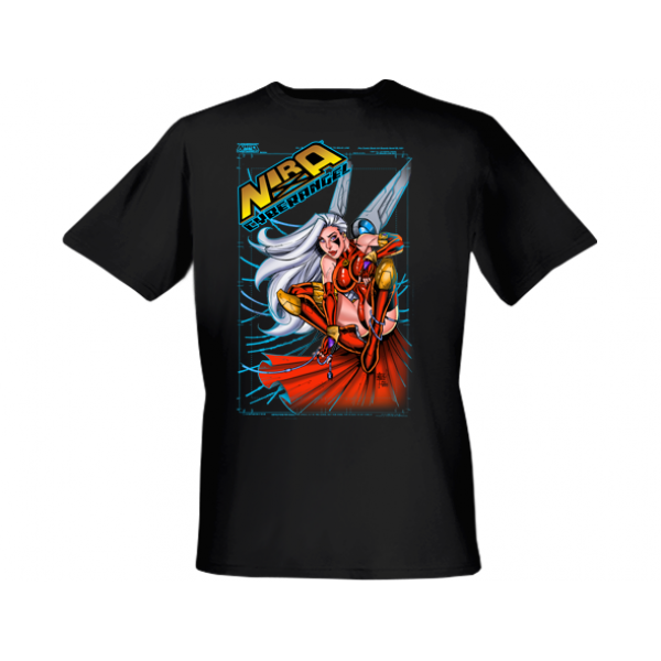 Nira-X: Cyberangel 25th Anniversary Cover T-Shirt